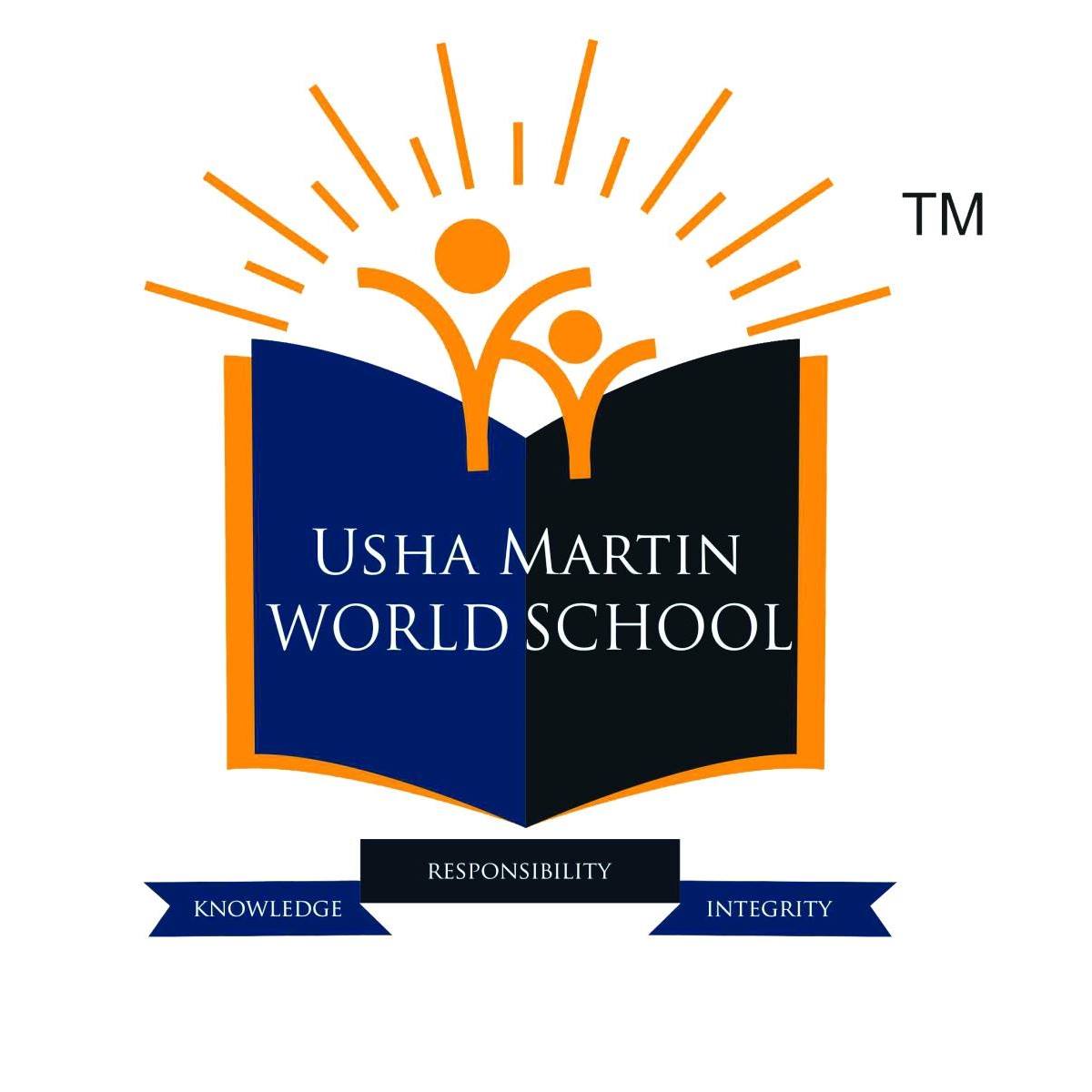 Usha Martin World School logo