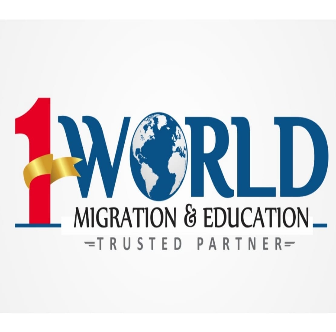 1 WORLD MIGRATION & EDUCATION logo